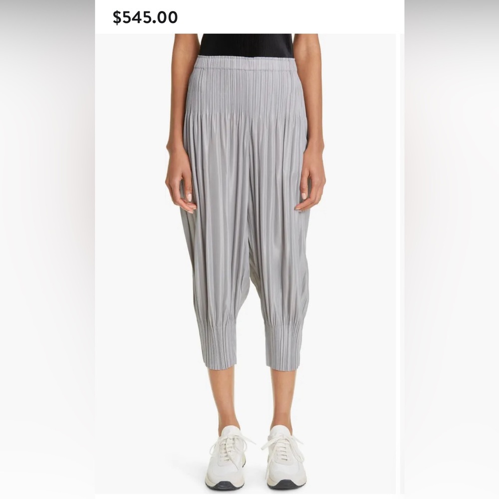 Pleats Please Issey Miyake Fluffy Basic Pants